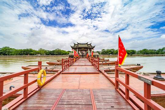 潮州广济桥浮桥