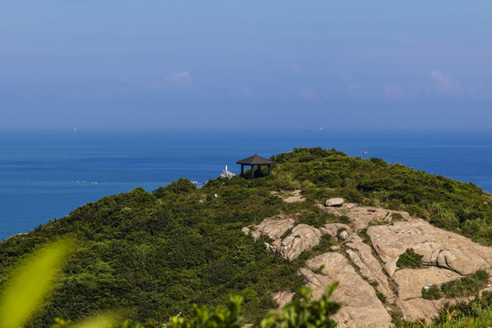 舟山朱家尖大青山国家公园风景