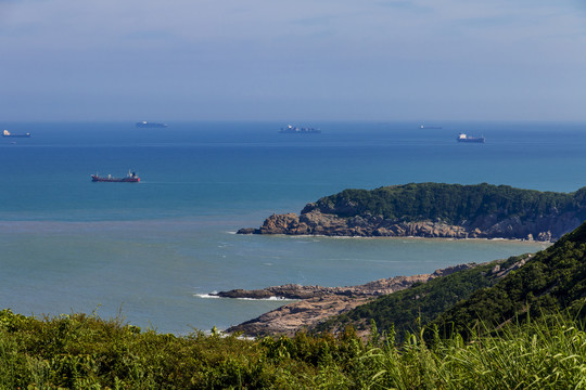 舟山朱家尖大青山国家公园风景