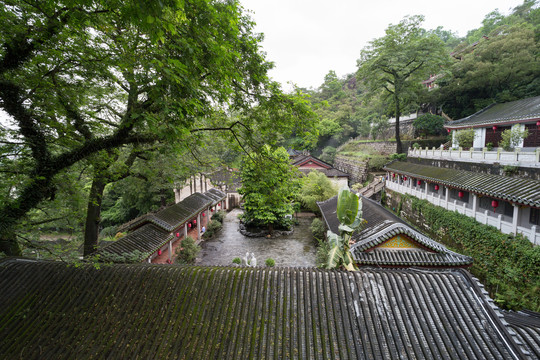 韩文公祠中式园林景观