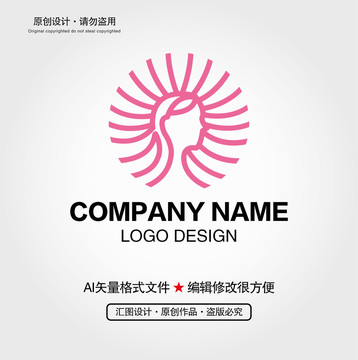 美女LOGO