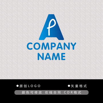 AP字母logo