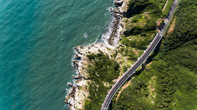 福建漳州东山岛苏峰山环岛公路