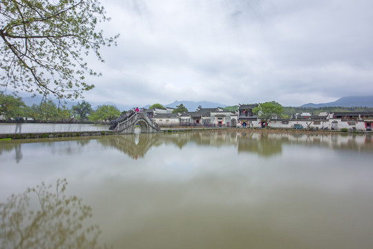 宏村微派建筑