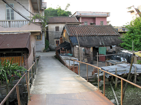 广州郊区老桥