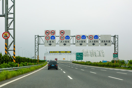 高速公路限速牌