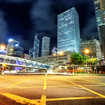 香港城市夜景