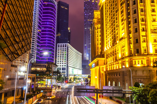 珠江新城夜景