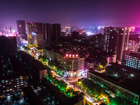 郴州城夜景