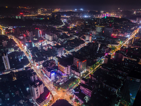 郴州城夜景