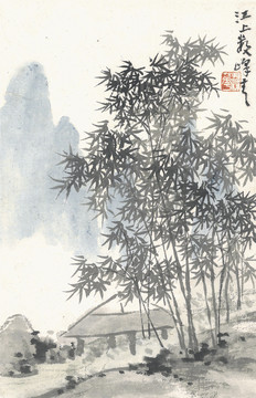 蒲華江上數(shù)峰青