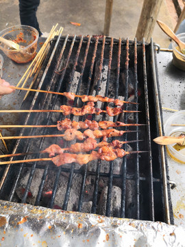 羊肉烤串