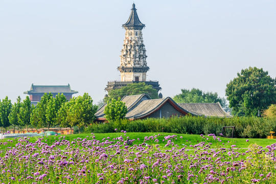 正定古城广惠寺华塔