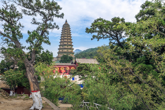 广胜寺飞虹塔