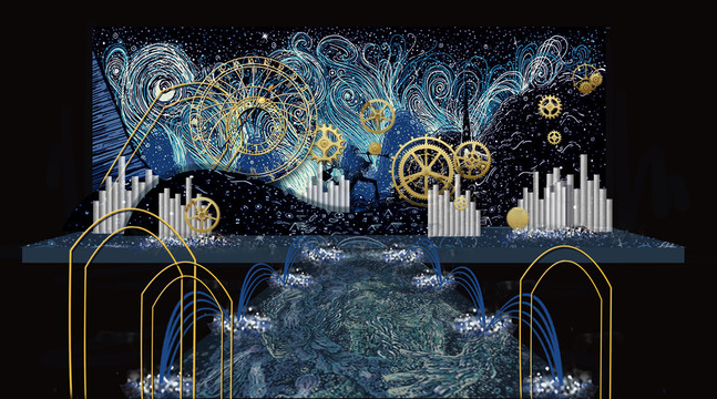 星空婚禮效果圖