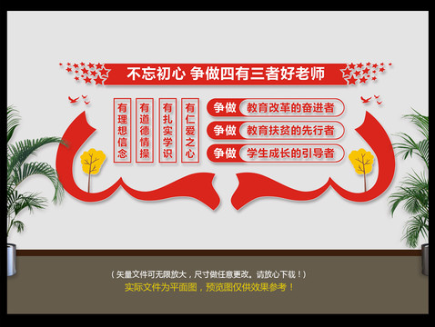 四有三者好老師