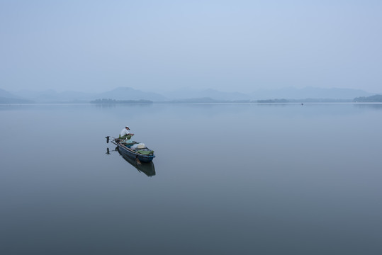 中国浙江杭州西湖风光