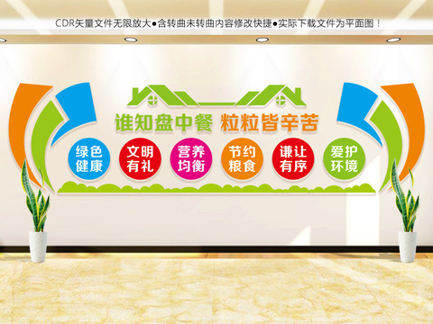 餐廳文化墻
