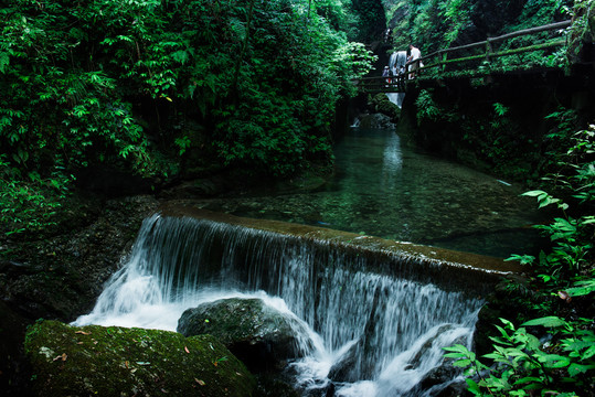 青城后山龙隐峡