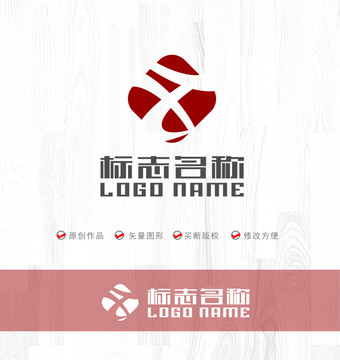 TX字母标志科技LOGO