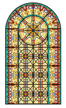 教堂彩绘玻璃