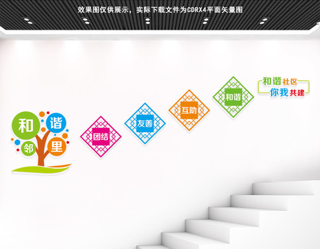 社區(qū)樓道文化墻