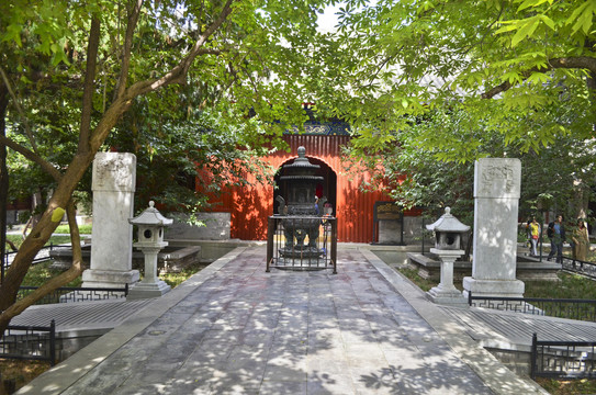 北京植物园十方普觉寺