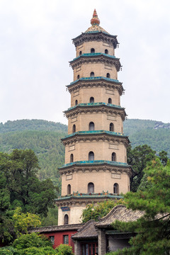 晋祠博物馆奉圣寺舍利生生塔