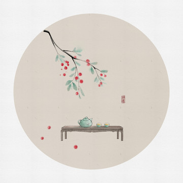 古風插畫