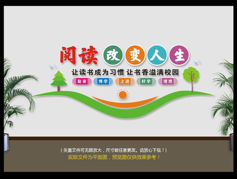 閱讀文化墻