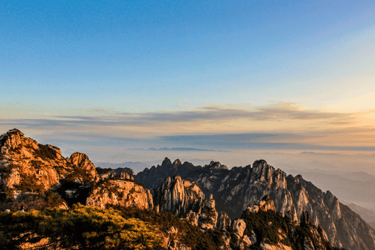 水墨黄山