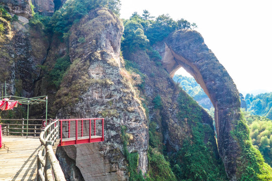 龙虎山高空栈道