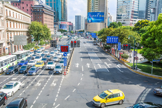 上海的道路