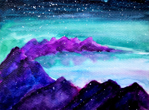 山手繪插畫
