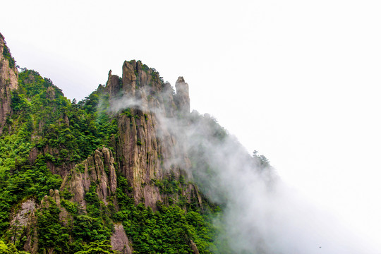 黄山晨雾