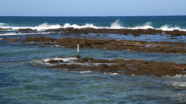 澳大利亚太平洋的海浪