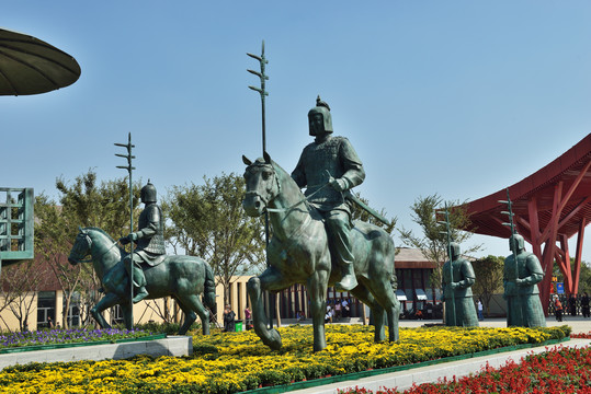 荆州园博园雕塑