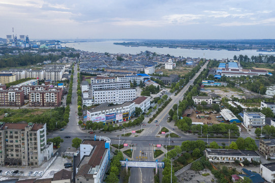 枝城镇街景