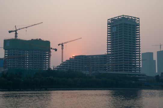 北京城市副中心建筑高樓