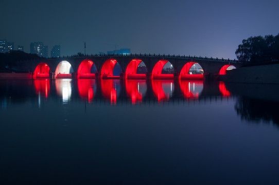 北京城市副中心夜景