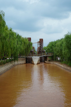 黄河水车
