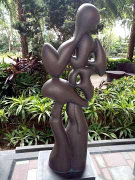 抽象立体雕塑