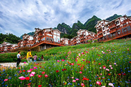 最美新农村旅游美景