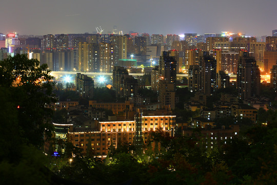 杭州城市夜景