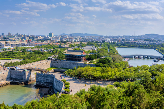 中国山东烟台蓬莱阁风景区