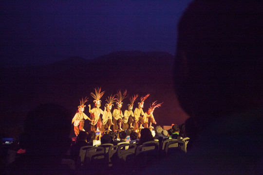 山东威海华夏城华夏传奇表演