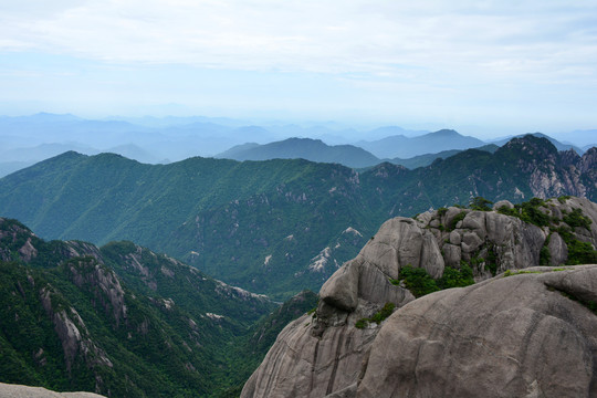 水墨黄山