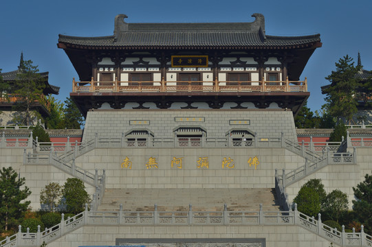 清凉寺山门局部