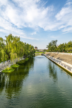 西安城墙护城河