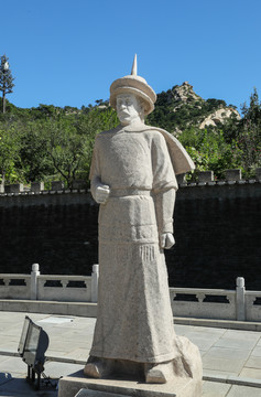 清代皇帝塑像努尔哈赤